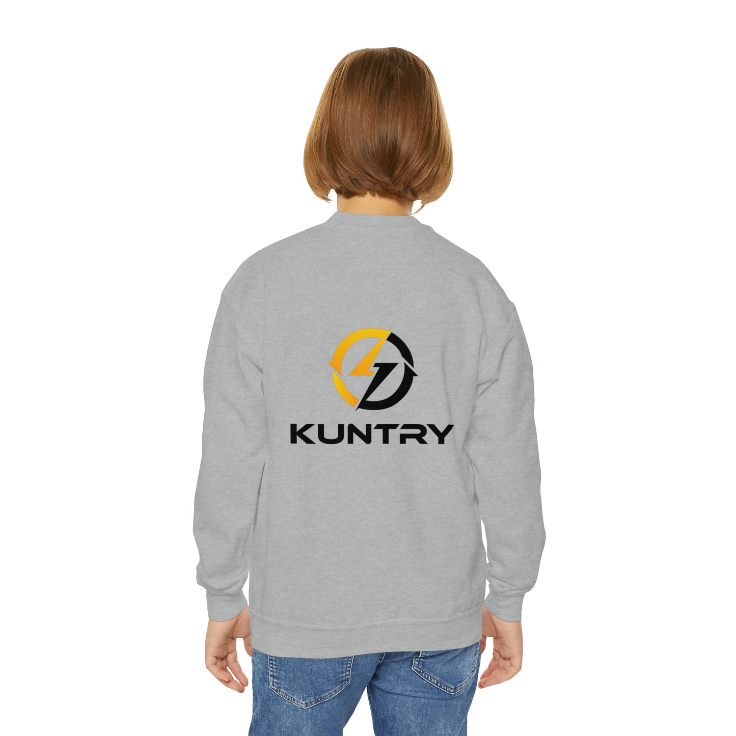 KUNTRY Unisex Youth Crewneck Sweatshirt