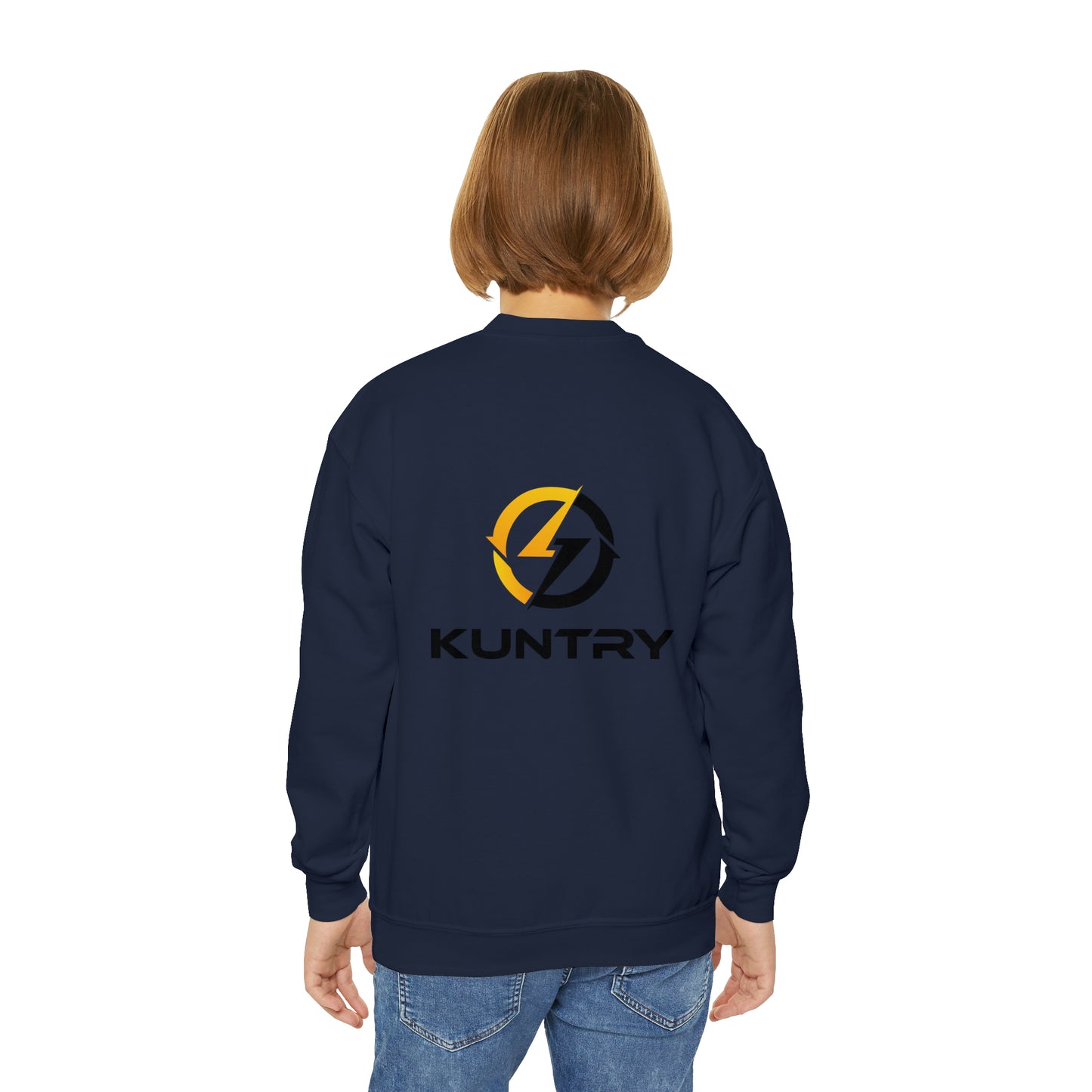 KUNTRY Unisex Youth Crewneck Sweatshirt