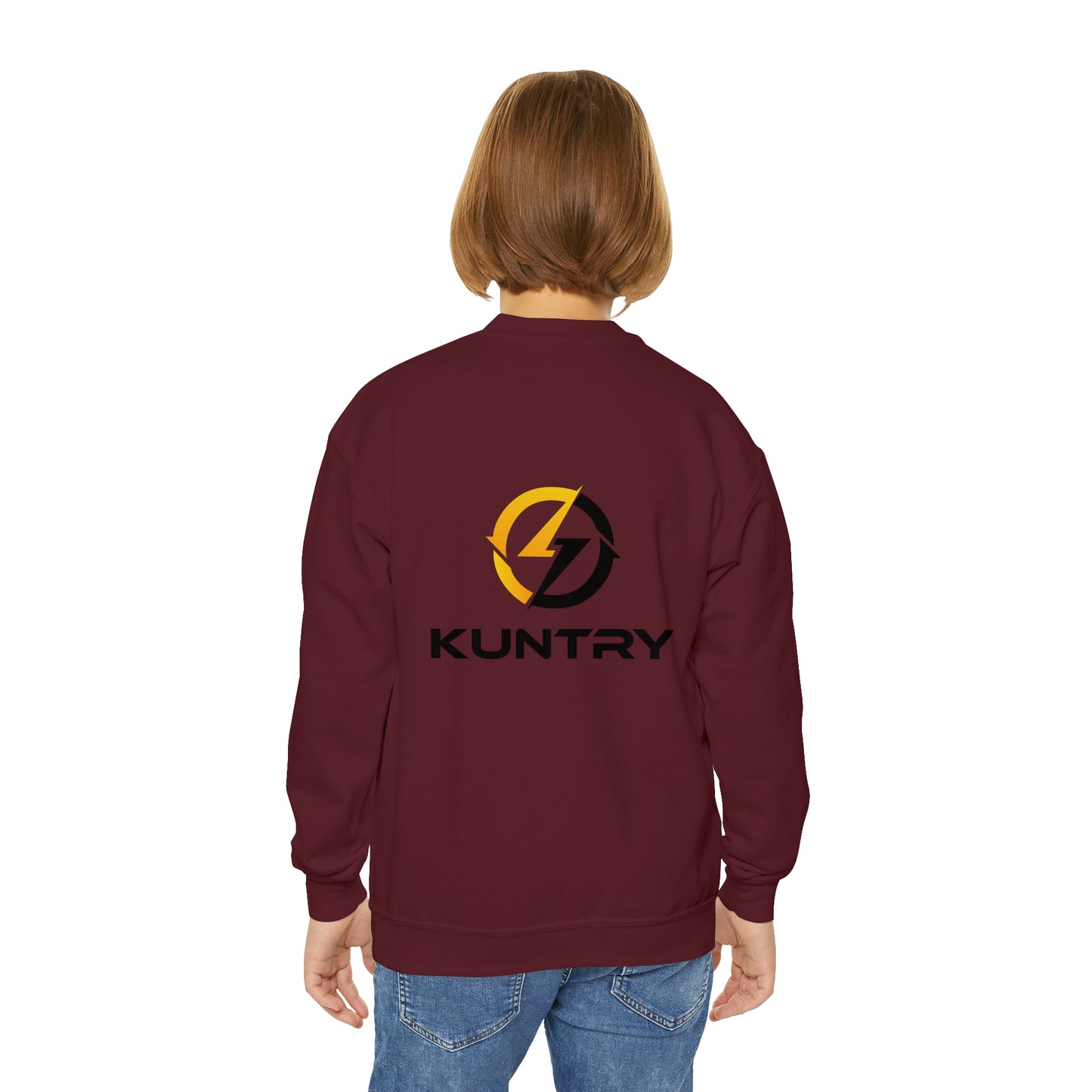KUNTRY Unisex Youth Crewneck Sweatshirt